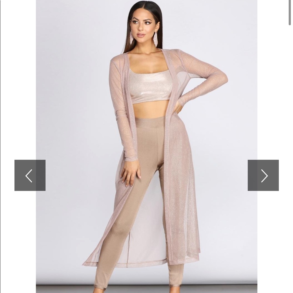 Windsor glitter pink duster